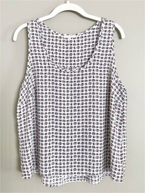 Pleione Sleeveless Blouse Top Women’s Size Large